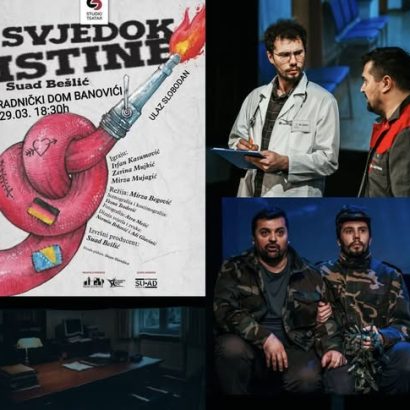 Predstava „Svjedok istine“ izvedena pred banovićkom publikom