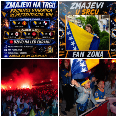 Banovići zajedno uz reprezentaciju Bosne i Hercegovine